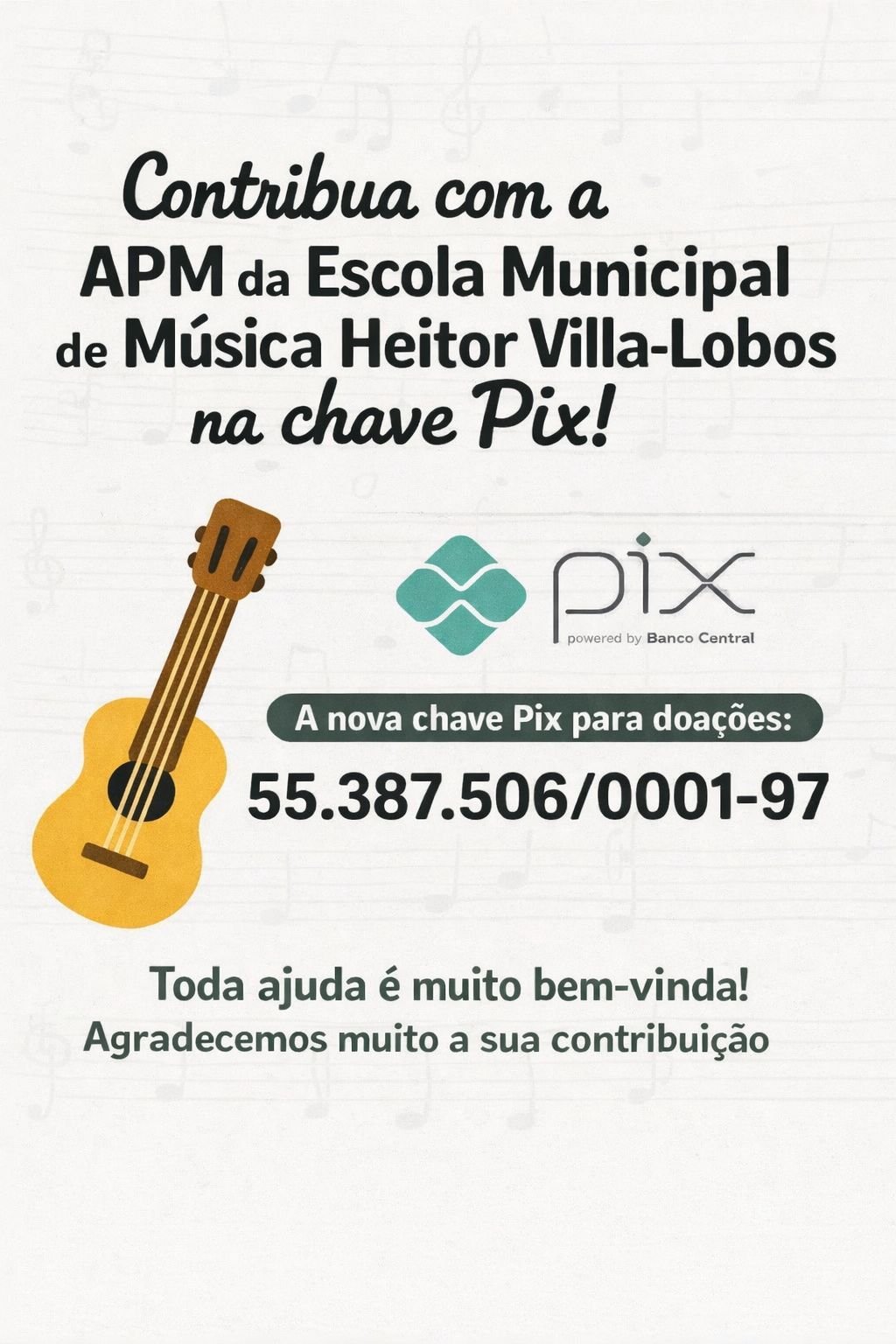 Chave pix do villa